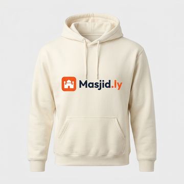 Cream Masjid.ly hoodie