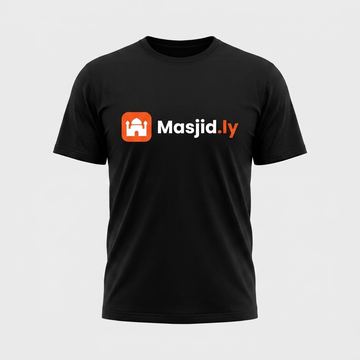 Black Masjid.ly tee
